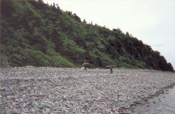 568: Red Island. "Big Goat Island beach". (2000) [courtesy of Madonna (Bishop) Mulrooney]